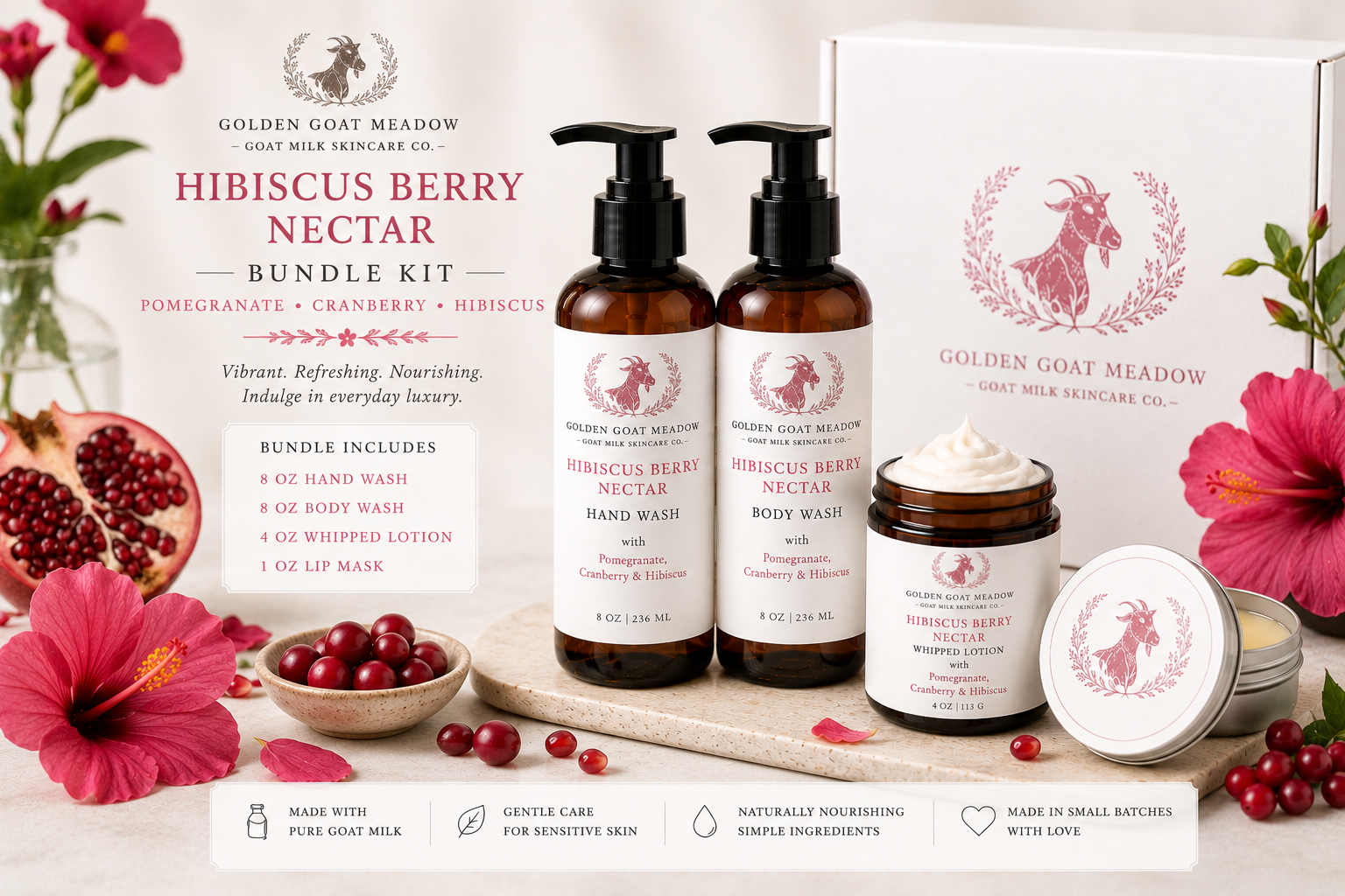 Hibiscus Berry Nectar Bundle